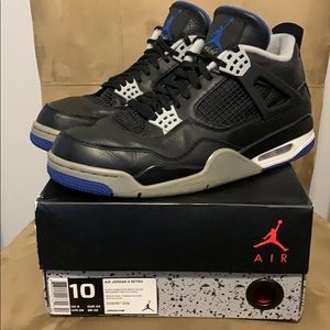 Air Jordan Retro 4 Reverse Motorsport Sz 10
